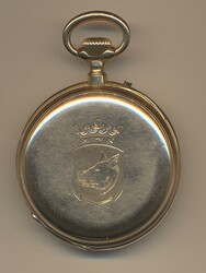 France, 18 carat gold pocket watch by F. Rötig, Le Havre, France ...