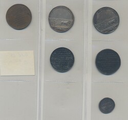 Sweden, Karl XIV Johan Lot. Karl XIV Johan. Six medals in different ...