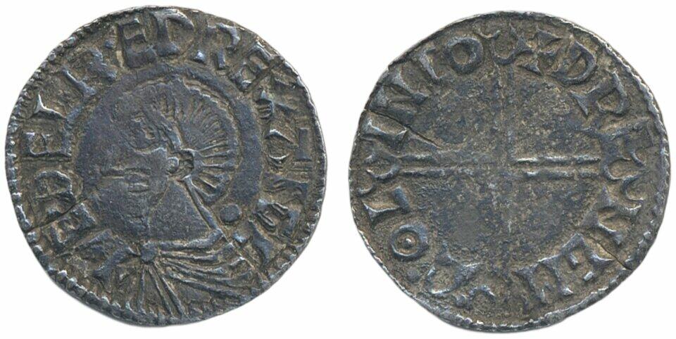 Ireland, Anonymous (ca 1000-1010) Spink 6107 1 penny ND 1.09 g. ...