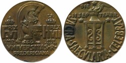 Norway, Haakon VII Støren/Holst 368 Bronze medal to 100th ...