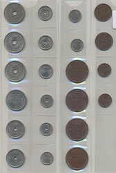 Norway, Group of 22 coins in high grades 1940s–1950s. Please ...