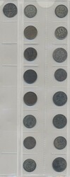 Denmark, Small lot of mostly silver coins from 1600s to 1920s. Very ...