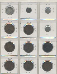 Finland, One album with 120 coins in silver and bronze, 1865–1941, ...