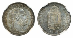 Hungary, Francis Joseph I (1848-1916) KM 469 1 forint 1879 ...