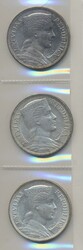 Lithuania, KM 9 Lot of three attractive 5 lati: 1931 (x2) and 1932. ...