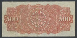 Brazil, Pick 243a 500 reis ND (1880) Fresh example of early hand ...