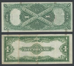 U.S.A., Small group of four notes including silver cert of 1923 and ...