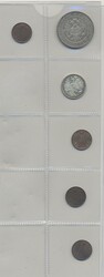 Finland, Collection of coins from Finland including 2 markkaa 1865. ...