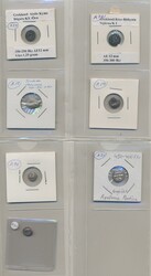 Ancient, Greek coins, Lot. Seven coins from different areas. The ...