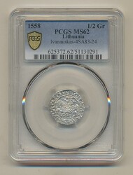 Lithuania, Sigismund II August (1548-72) Ivanauskas 4SA83-24 1/2 ...