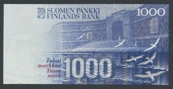 Finland, Pick 121 1000 markkaa 1986 8020852180. Litt. A. 1+ 1 more ...