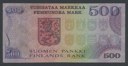Finland, Pick 110b 500 markkaa 1975 A7262036. 1+/01 1 more image is ...
