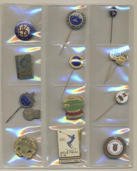 Sweden, Collection of pins some in silver. In total 26 pcs. Please ...
