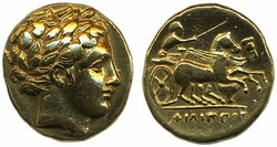 Ancient, Greek coins, Macedon. Philip II (359–336 BC). Gold Stater, ...
