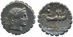 Ancient, Roman Republic, C. Naevius Balbus AR denarius ND (ca 79 B.C ...