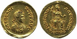 Ancient, Eastern Roman Empire, Arcadius (383–408). Solidus, 4.39 g. ...