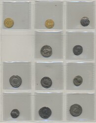 Ancient, Roman Empire, Album with approx. 50 coins, mostly Roman ...