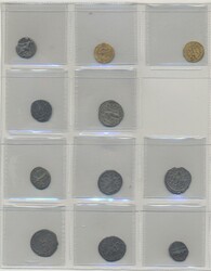 Ancient, Roman Empire, Album with approx. 50 coins, mostly Roman ...