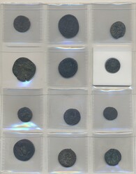 Ancient, Roman Empire, Album with approx. 110 coins, mostly Roman ...