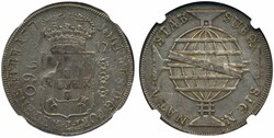 Brazil, Joao VI (1799-1818) KM 307.3 960 reis 1817 Rio De Janeiro ...