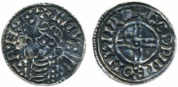 Britain, Cnut (1016-1035) Spink 1159 1 penny ND 0.96 g. London mint. ...