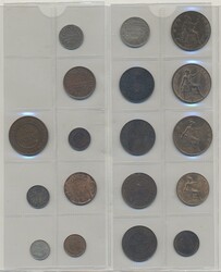 Britain, Small group of British and Commonwealth silver and base ...