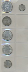 Lithuania, Collection of silver coins from Lituainia. In total six ...