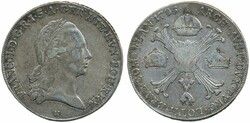 Netherlands, Austrian Netherlands, KM 21 1 kronenthaler 1795 H 29.50 ...