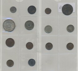 Switzerland, Small group of 14 coins in silver and copper including ...