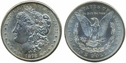 U.S.A., KM 110 1 dollar 1878 S XF-UNC
