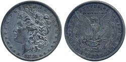 U.S.A., KM 110 1 dollar 1880 VF
