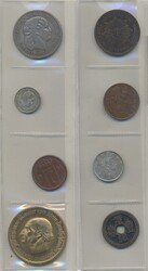 ALL WORLD, Small group of better world coins including Haiti Gourde ...