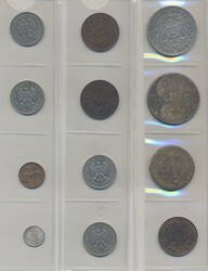 ALL WORLD, Lot of 19 world silver and base metal coins. Please ...