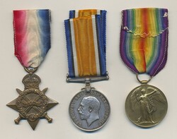 Britain, three WWI medals 1918 and 1919, mixed quality