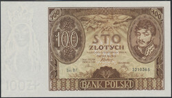 Poland, Pick 75a 100 zlotych 1934 BF 3210368. Graded by PMG as ...