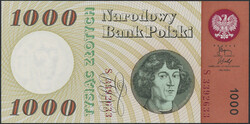 Poland, Pick 141b 1000 zlotych 1965 S3392633. Graded by PMG as ...