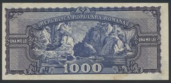 Romania, Pick 87 1000 lei 1950 L/1 0030321. Graded by PMG as ...