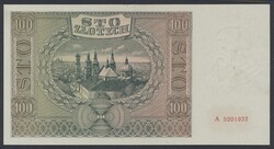 Poland, Pick 103 100 zlotych 1941 A 5201933. Graded by PMG as ...