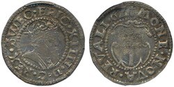 Sweden, Reval, Erik XIV SB 12 1 ferding 1562 Graded by PCGS as AU58. ...