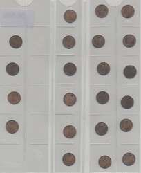 Finland, Nicholas II Small group of 1 penni 1908–1916, in total 22 ...