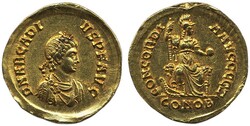 Ancient, Eastern Roman Empire, Arcadius (383–408). Solidus, 4.39 g. ...