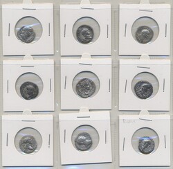 Ancient, Roman Empire, Lot. 16 older silver denarii. Mixed quality 3