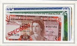 110.130: Banknoten - Gibraltar