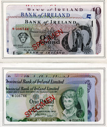 110.150.60: Banknoten - Großbritannien - Nordirland