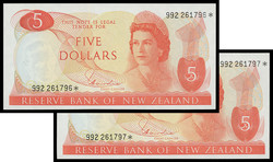 110.580.70: Banknoten - Ozeanien - Neuseeland