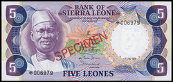 110.550.350: Banknotes – Africa - Sierra Leone