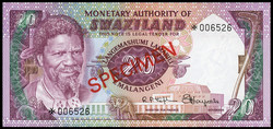 110.550.410: Banknotes – Africa - Swaziland