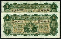110.580.10: Banknoten - Ozeanien - Australien