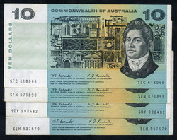 110.580.10: Banknoten - Ozeanien - Australien
