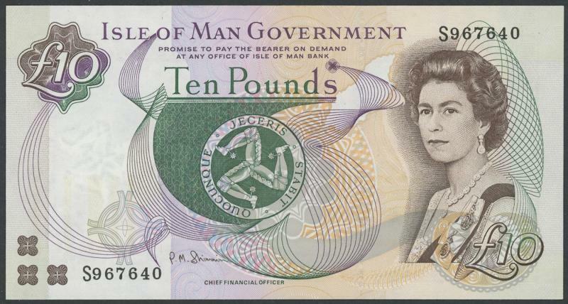 110.170: Banknoten - Insel Man